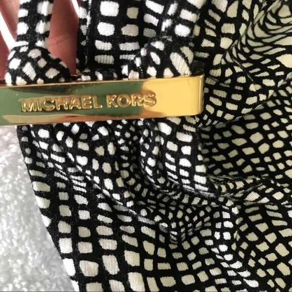 Michael Kors Black and White Tank Top - Small - Picture 4 of 8